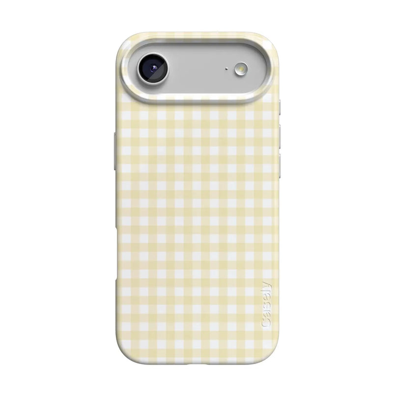 Pastel Picnic | Yellow Gingham Case