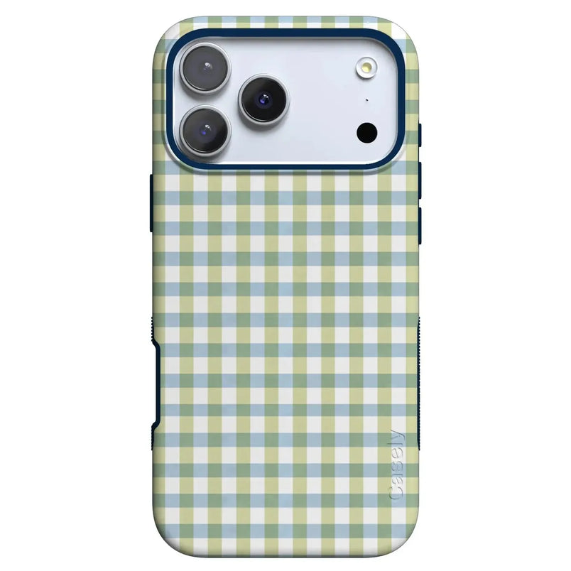 Pastel Picnic | Blue & Green Gingham Case