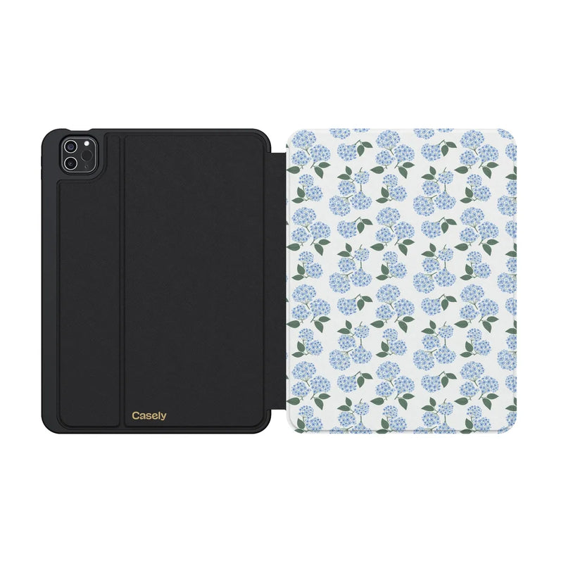 Nantucket Cottage | Blue Hydrangea iPad Case