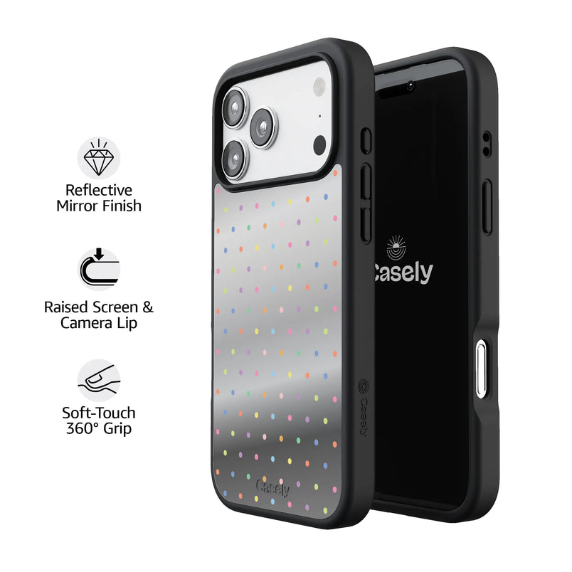 On the Dot | Rainbow Polka Dot Case