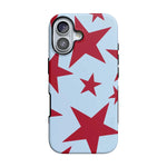 Stars Align | Blue & Red Stars Case - iPhone 16