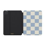 Fit Check | Light Blue Checkerboard iPad Case