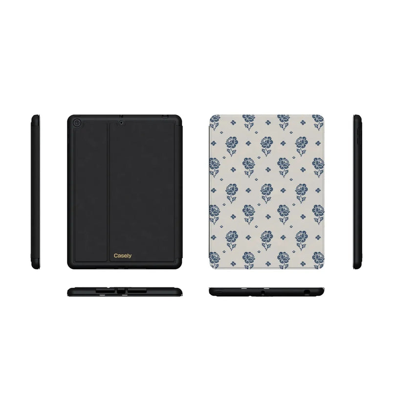 Seaside Stitch | Vintage Roses iPad Case