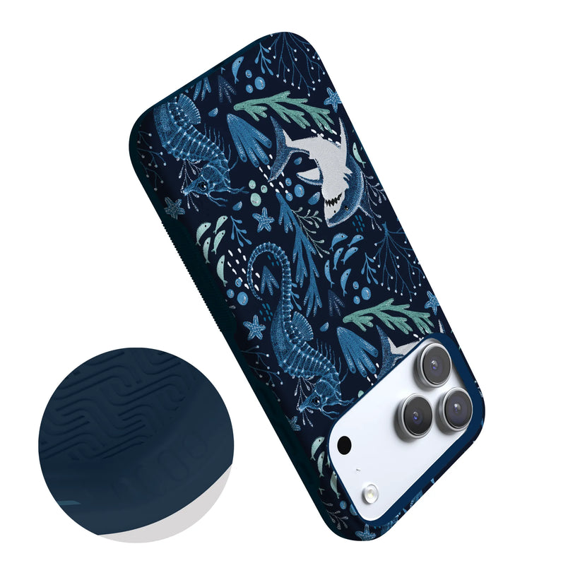 Midnight Reef | Shark Print Case