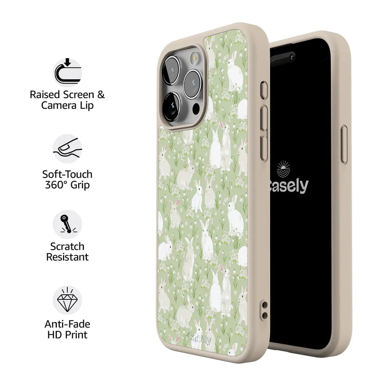 Hop to it | Green Bunny Case