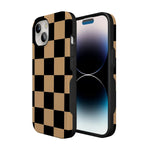 Fit Check | Black & Brown Checkerboard Case