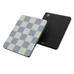 Fit Check | Light Blue Checkerboard iPad Case