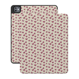 Lovebug | Mauve Hearts iPad Case