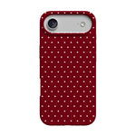 On the Dot | Maroon Polka Dot Case
