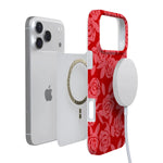Final Rose | Red & Pink Floral Case