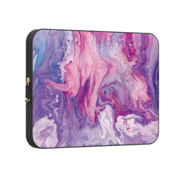 Tie Dying Over You | Purple Marble Laptop Case - 16