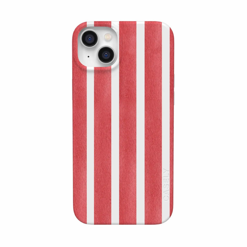 East Coast Summer | Red Stripes Case