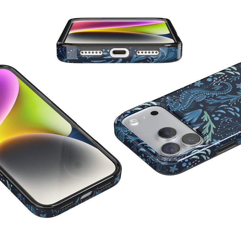 Midnight Reef | Shark Print Case
