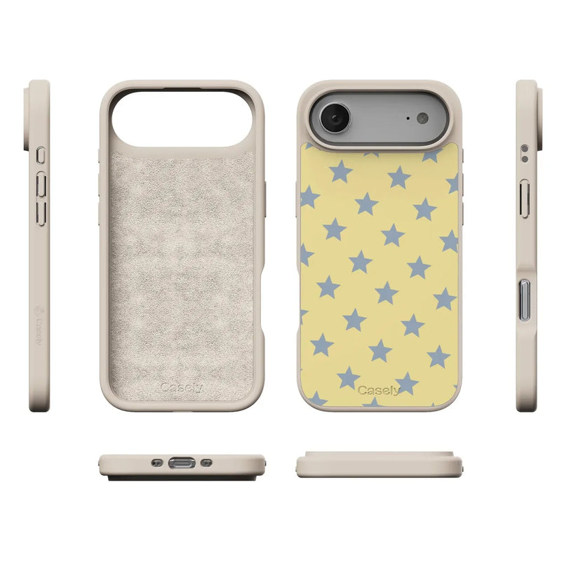 Shine Bright | Butter Yellow Stars Case