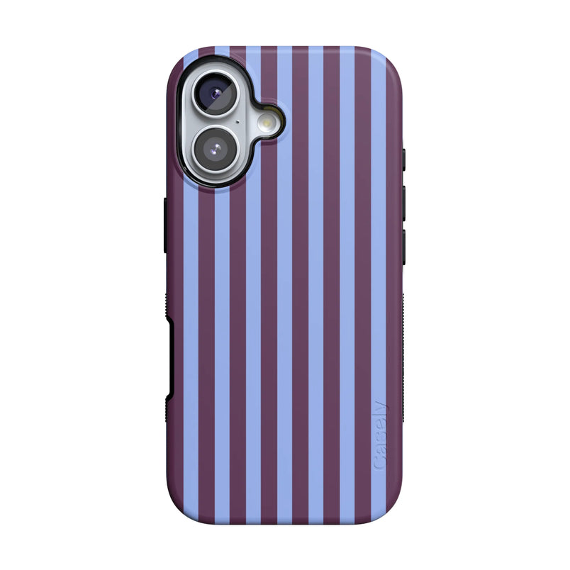 Perfect Stripes | Purple & Blue Stripes Case - iPhone 16