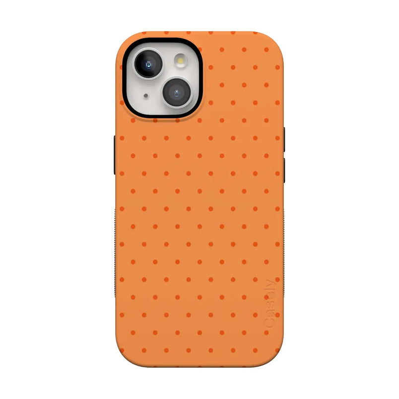 On the Dot | Orange Polka Dot Case