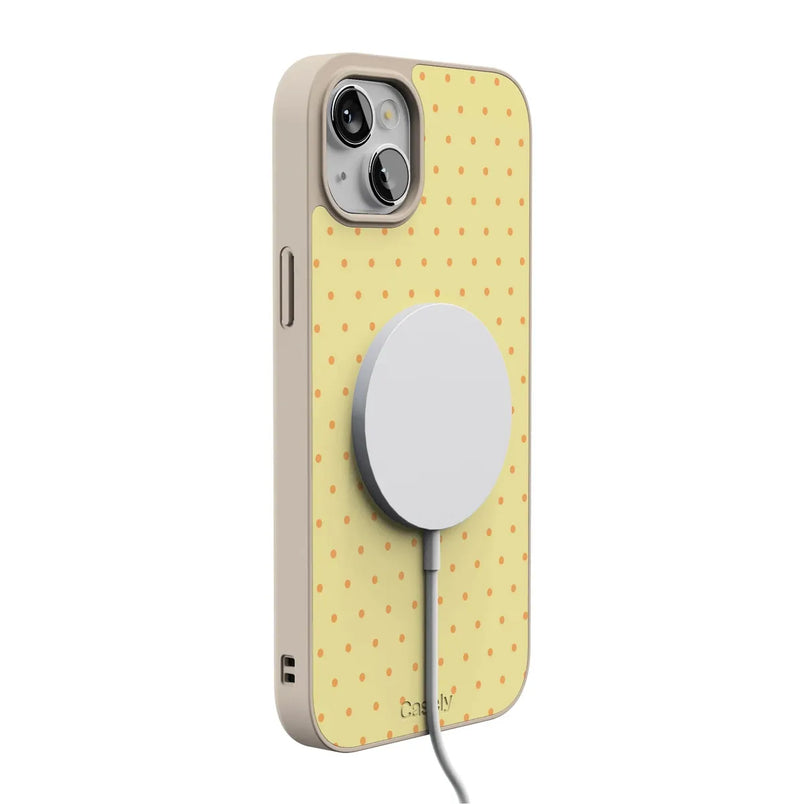 On the Dot | Yellow Polka Dot Case