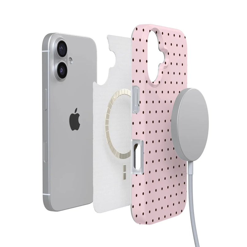 On the Dot | Pink Polka Dot Case