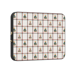 Bear Hugs | Teddy Squares Laptop Case