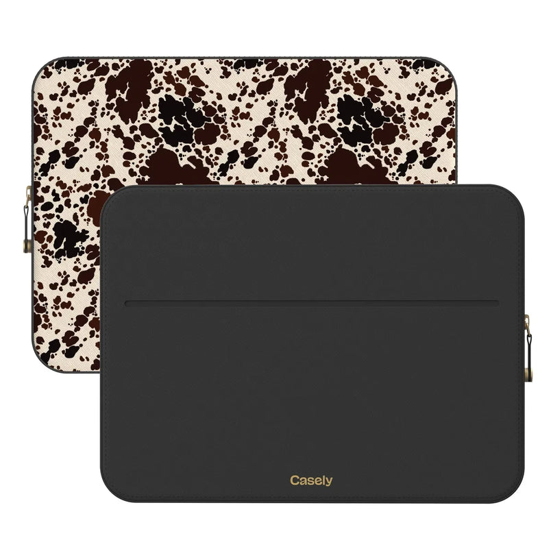 Cowgirl Envy | Cow Print Laptop Case
