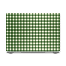 Checked Twice | Green Plaid Laptop Shell