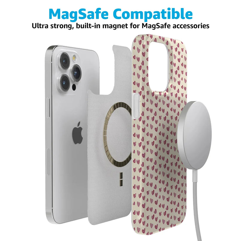 Lovebug | Mauve Hearts Case