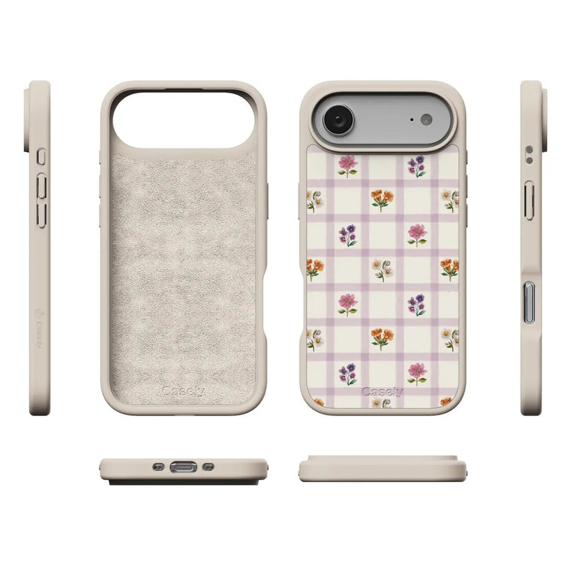 Meadow Check | Floral Gingham Case
