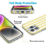 Butter Yellow Stripes | Sunday Best Case