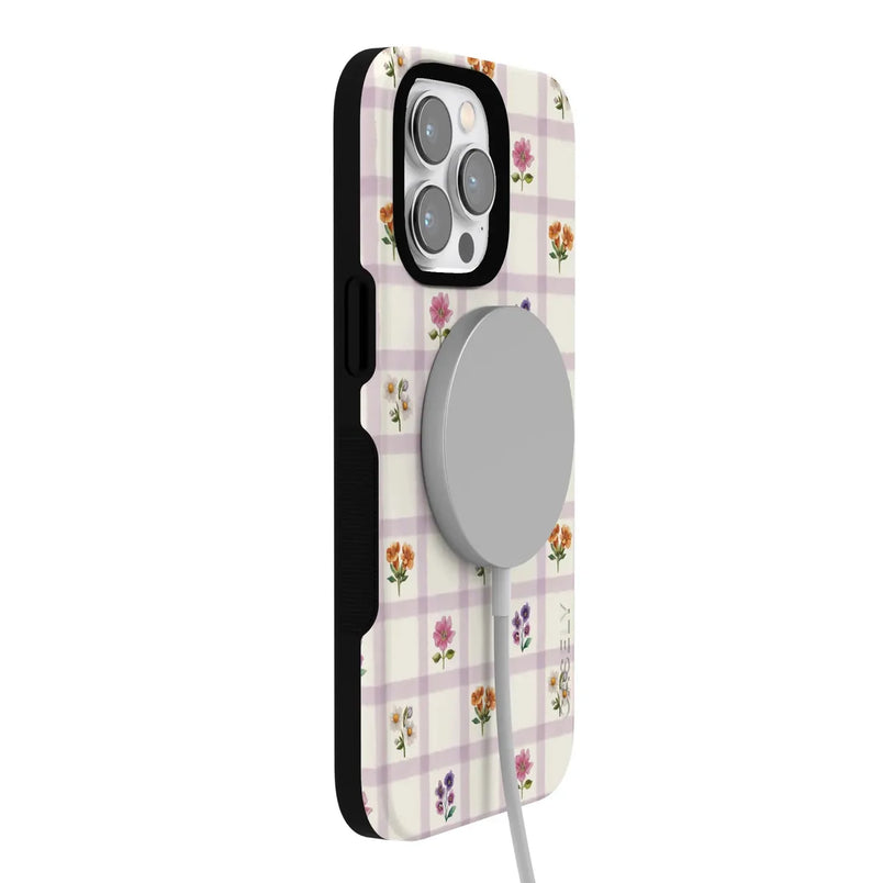 Meadow Check | Floral Gingham Case