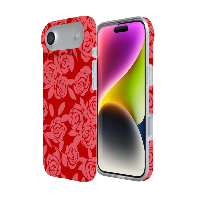 Final Rose | Red & Pink Floral Case