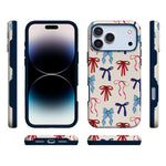 American Girlie | Red White & Blue Bows Case