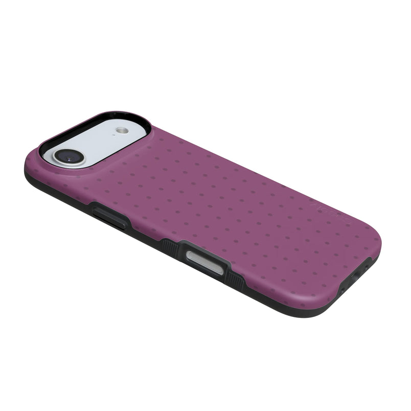 On the Dot | Plum Polka Dot Case