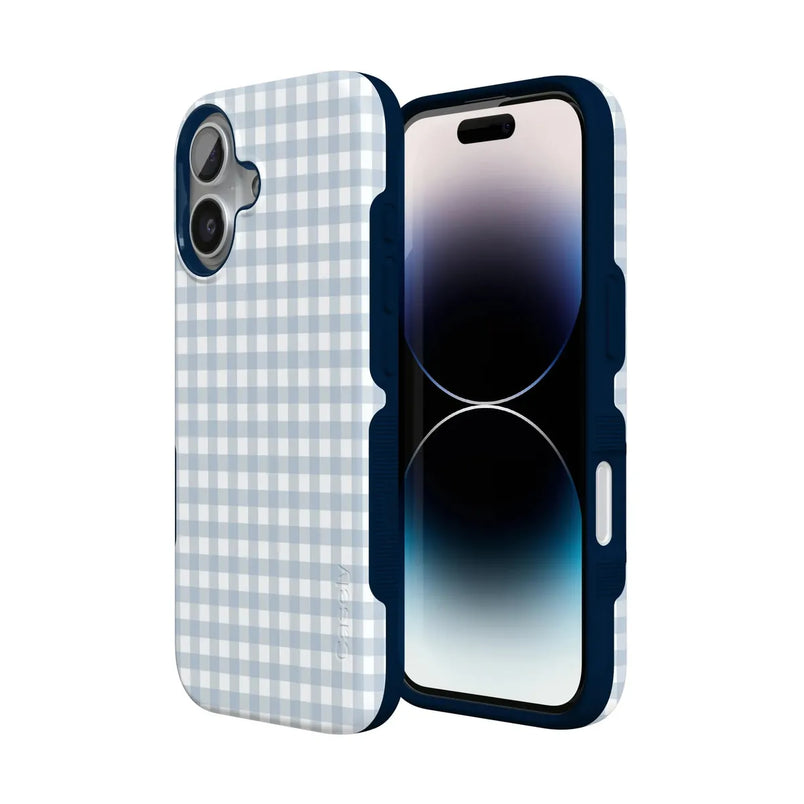 Pastel Picnic | Blue Gingham Case