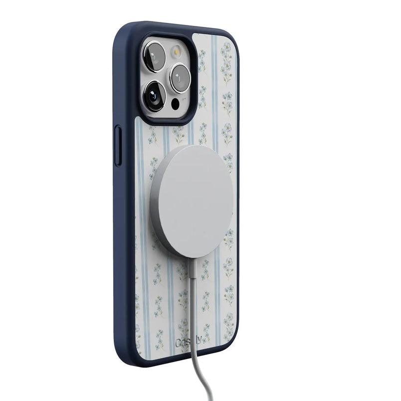 Cottage Stripe | Blue Floral Case