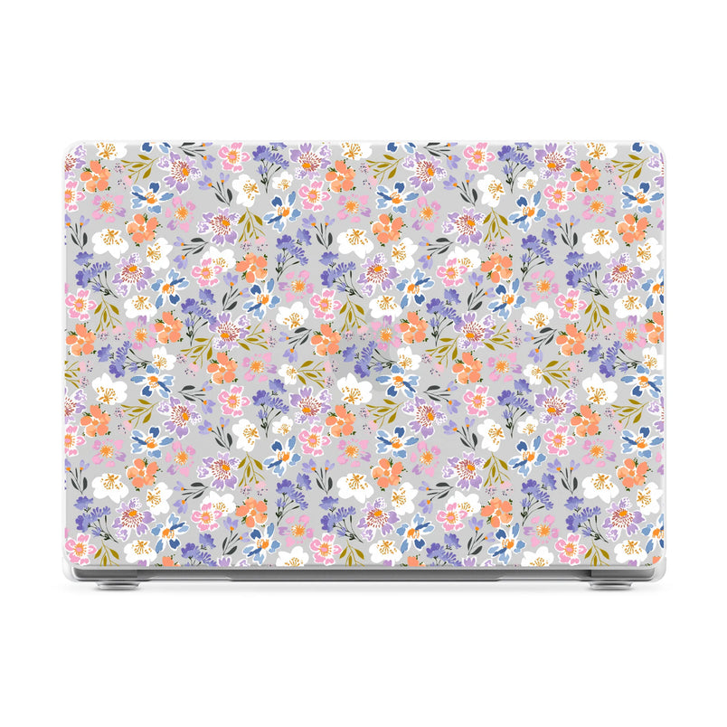 Poppy Meadows | Pastel Floral Laptop Shell - 14" MacBook Pro