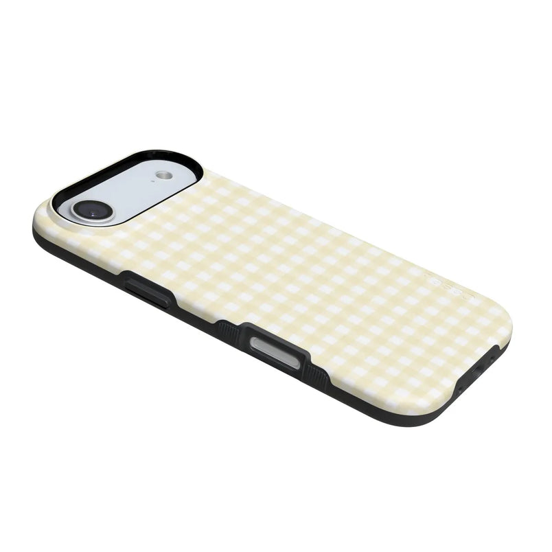 Pastel Picnic | Yellow Gingham Case
