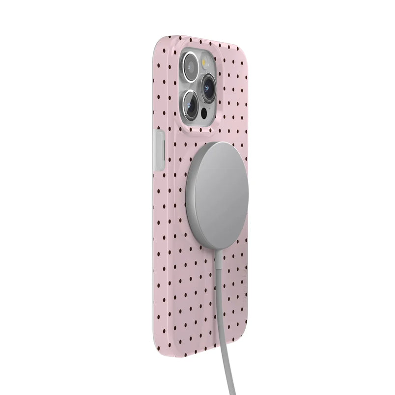 On the Dot | Pink Polka Dot Case