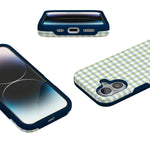 Pastel Picnic | Blue & Green Gingham Case