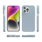 On the Dot | Blue Polka Dot Case