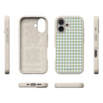 Pastel Picnic | Blue & Green Gingham Case