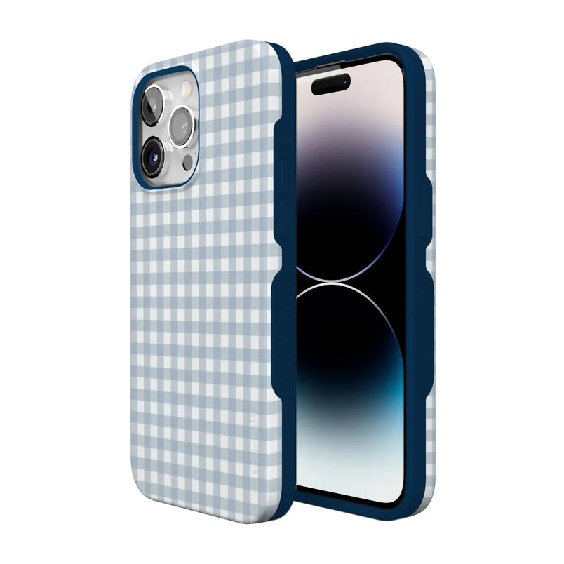 Pastel Picnic | Blue Gingham Case