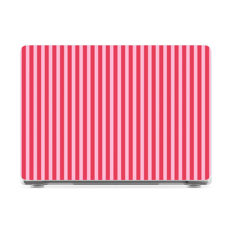 Perfect Stripes | Pink Stripes Laptop Shell - 13.6" MacBook Air