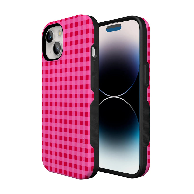 Sweet Jam | Hot Pink Gingham Case