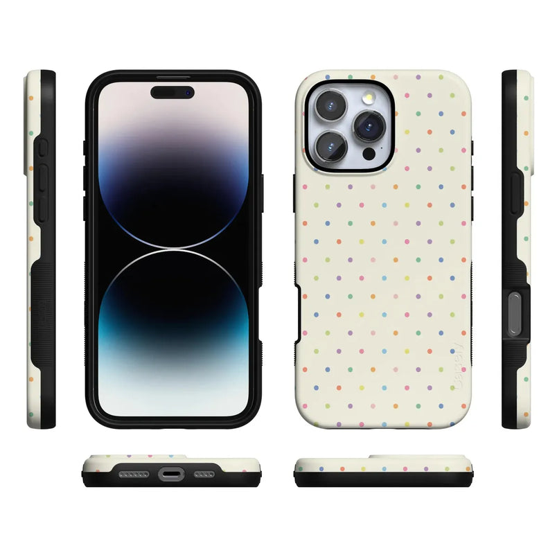 On the Dot | Rainbow Polka Dot Case