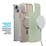 On the Dot | Green Polka Dot Case