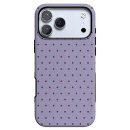 On the Dot | Purple & Plum Polka Dot Case