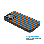 Go New York | Blue & Orange Stripes Case