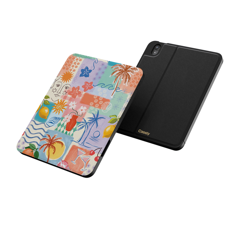 Tropical Heat | Beachy Collage iPad Case
