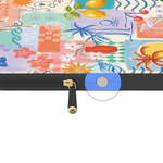 Tropical Heat | Beachy Collage Laptop Case