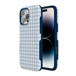 Pastel Picnic | Blue Gingham Case